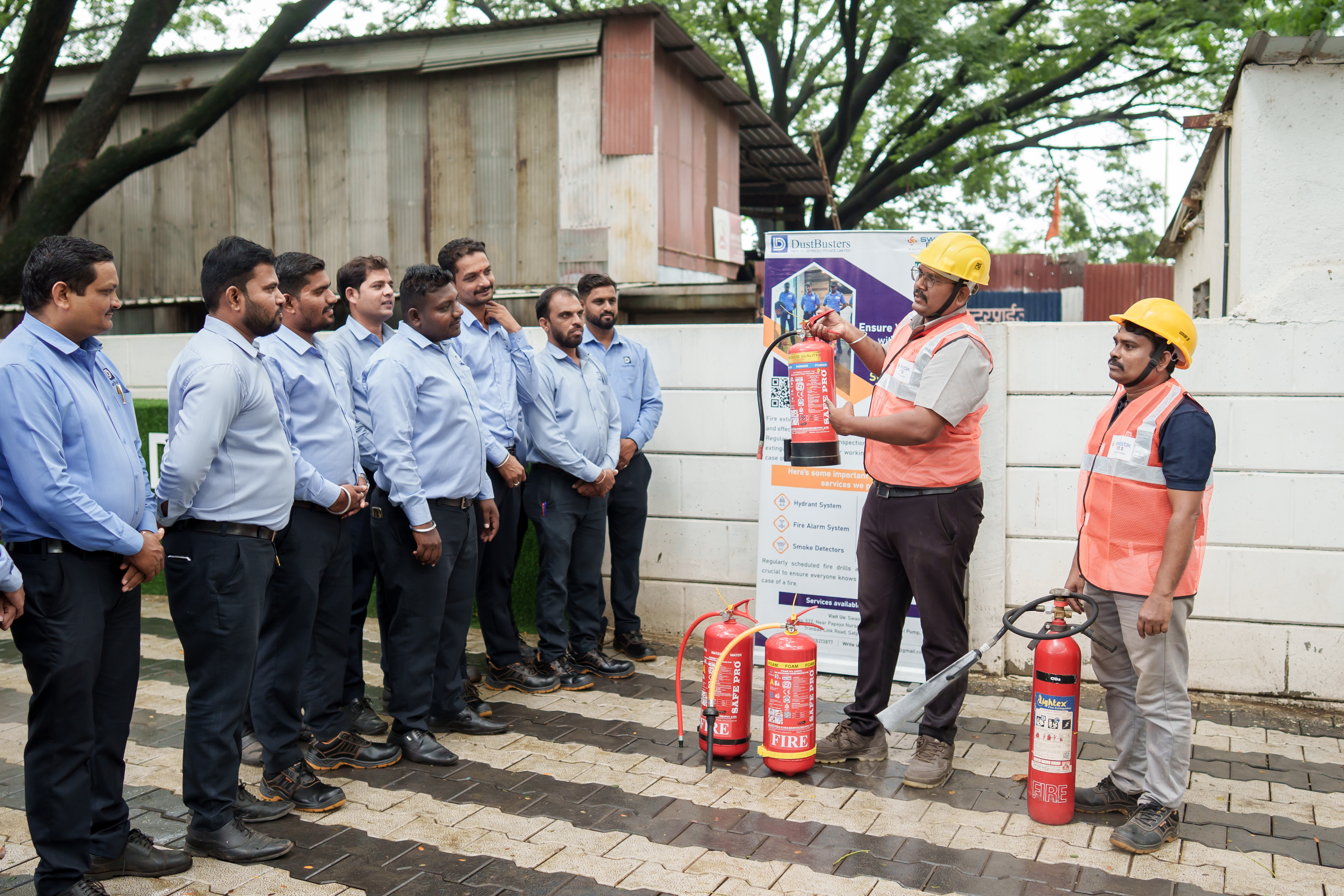 DustBusters staff training session